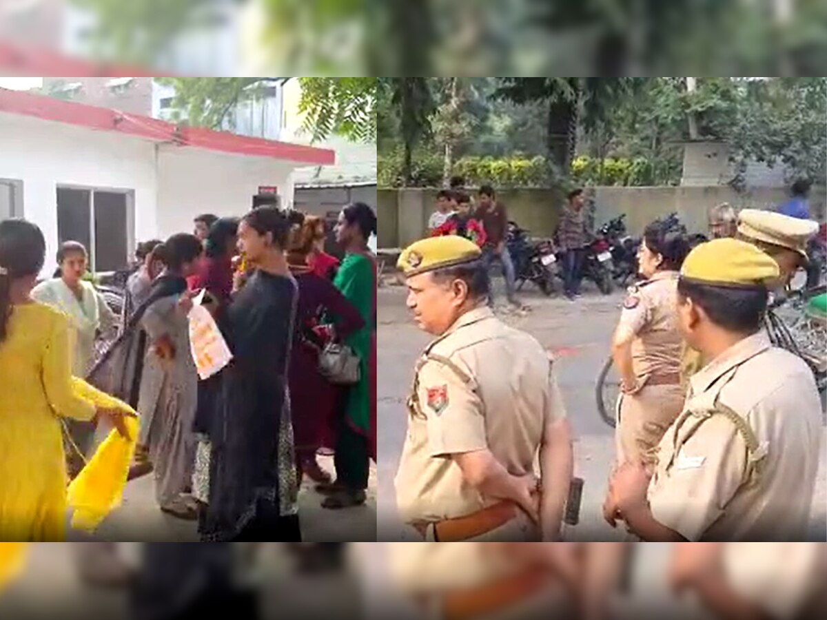 Aligarh: सड़क पर अर्धनग्न होकर किन्नरों ने किया प्रदर्शन, लगाया धर्म परिवर्तन का आरोप
