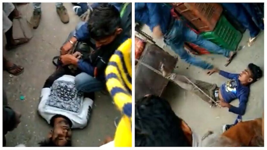  MP Indore: चोरी के इल्ज़ाम में नाबालिग़ लड़कों को गाड़ी से बांधकर घसीटा