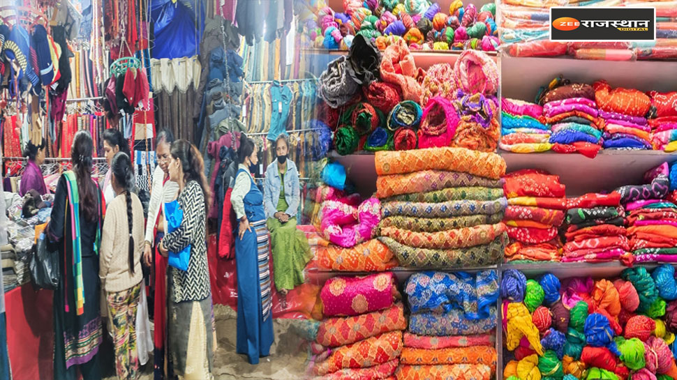 ठंड के दस्तक के साथ चित्तौड़गढ़ में सजा गर्म कपड़ों का बाजार, हरियाणा ऊनी मार्केट का शुभारंभ