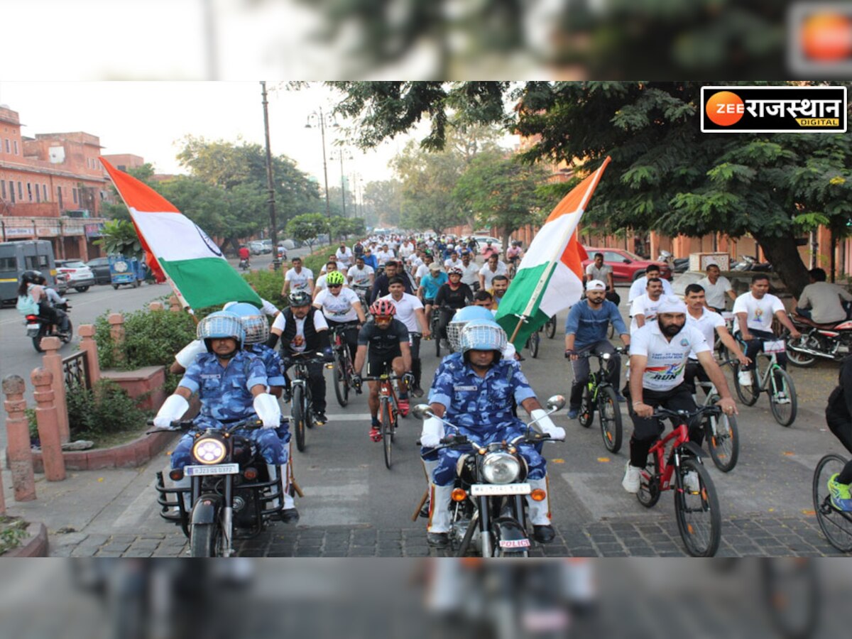 सरदार वल्लभ भाई पटेल के जनमदिन पर CRPF  की साइकिल रैली आयोजित, रन फॉर यूनिटी कार्यक्रमों का होगा आयोजन