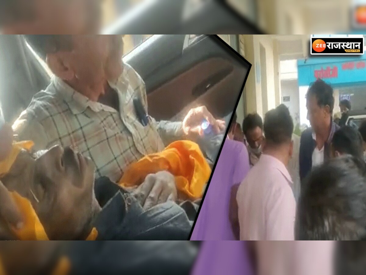 मंत्री राजेन्द्र गुढा ने पेश की मानवता की मिसाल, सड़क के किनारे घायल को अपनी गाड़ी से पहुंचाया अस्पताल