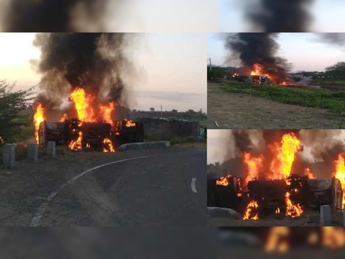 Khargone Tanker Blast: हादसे के 5 दिन बाद भी गांव में मातम, मृतकों की संख्या बढ़ी