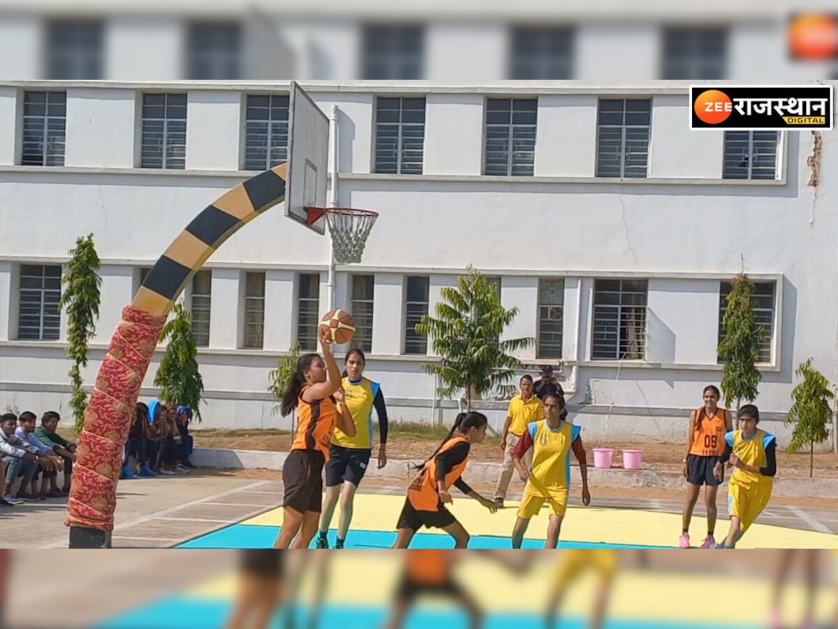 लक्ष्मणगढ़: शेखावाटी विश्वविद्यालय द्वारा महिला बास्केटबॉल प्रतियोगिता का विधिवत शुभारंभ