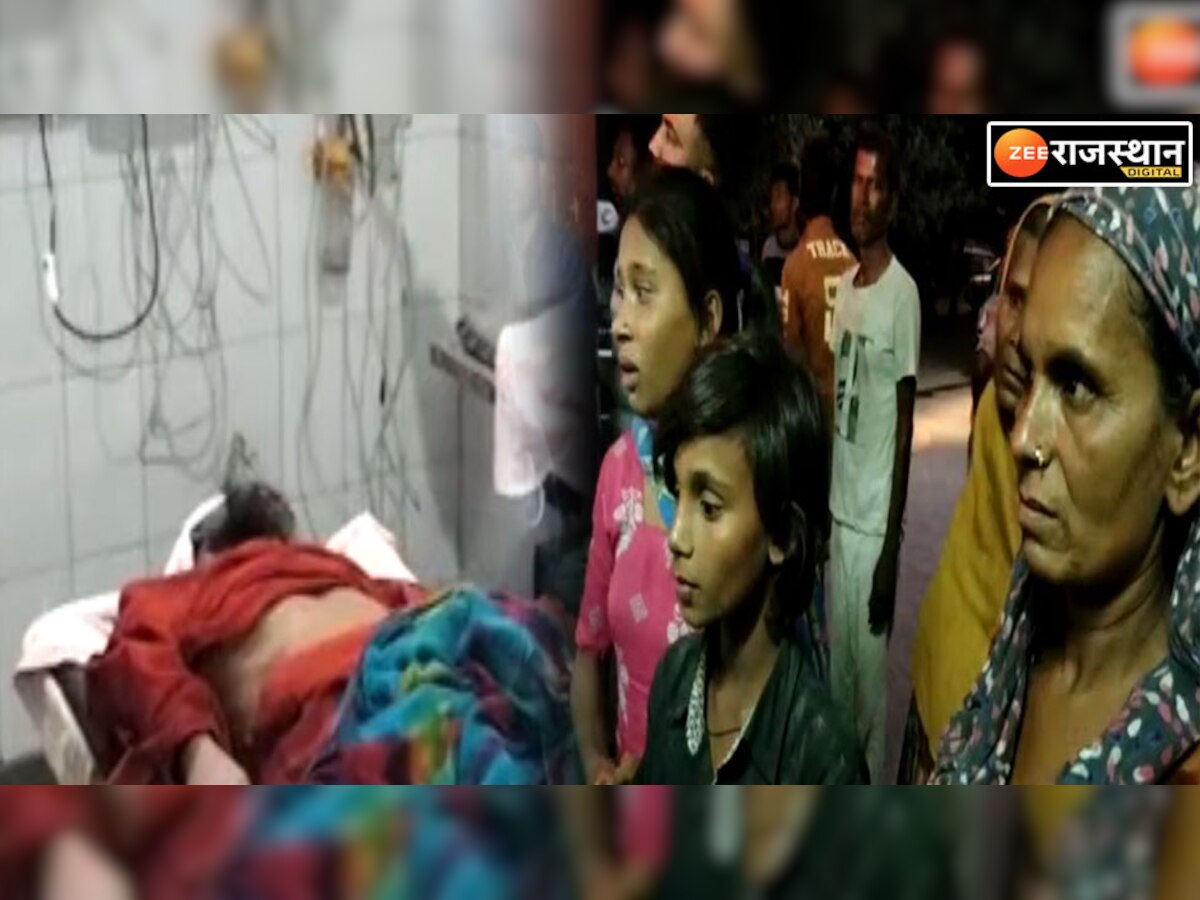 अलवर में पैसेंजर ट्रेन से गिरा युवक, कट गए दोनों पैर, बोला- 7 बच्चे कैसे पालूंगा