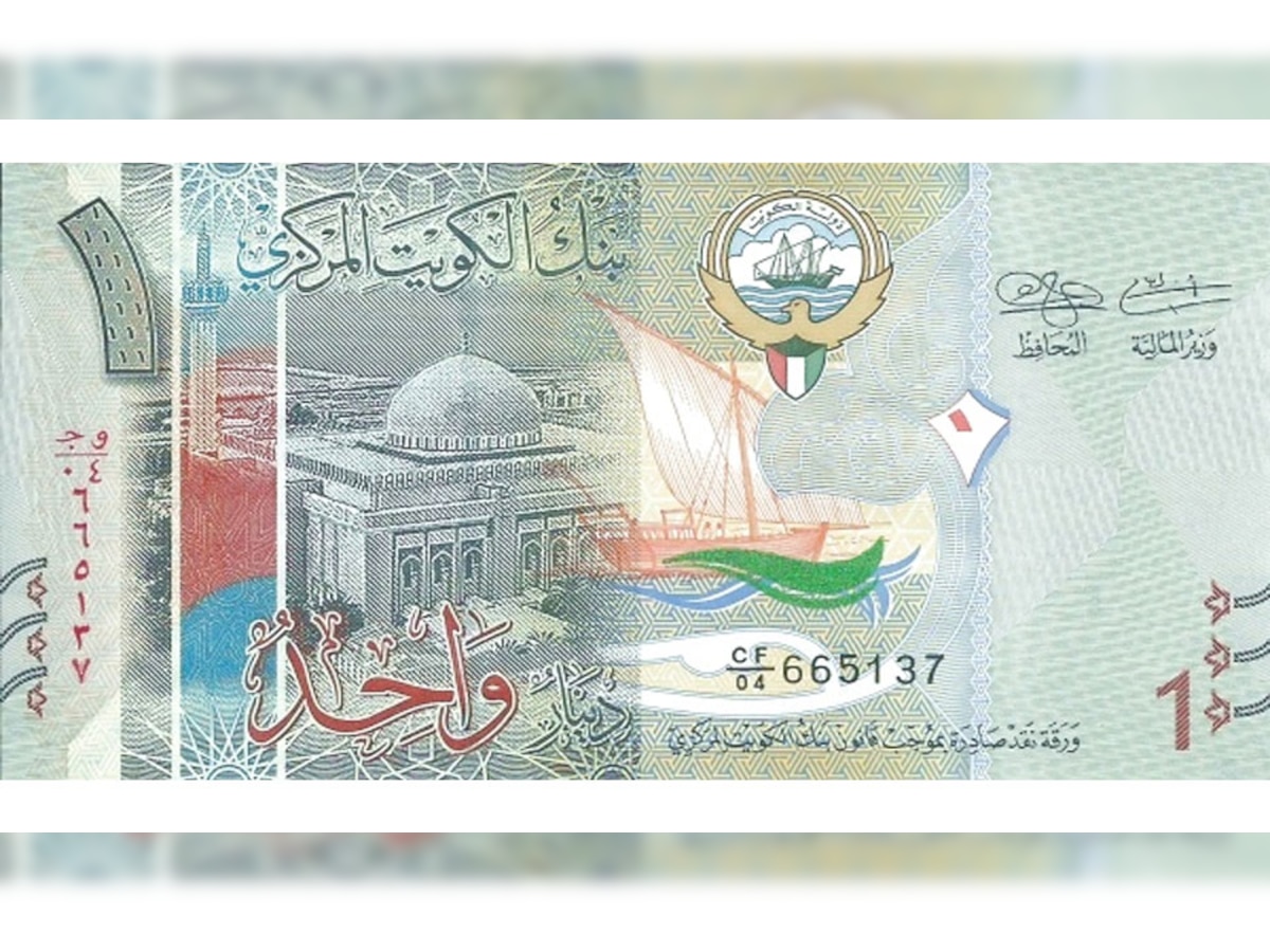 most expensive currency is not dollar but kuwaiti dinar much stronger