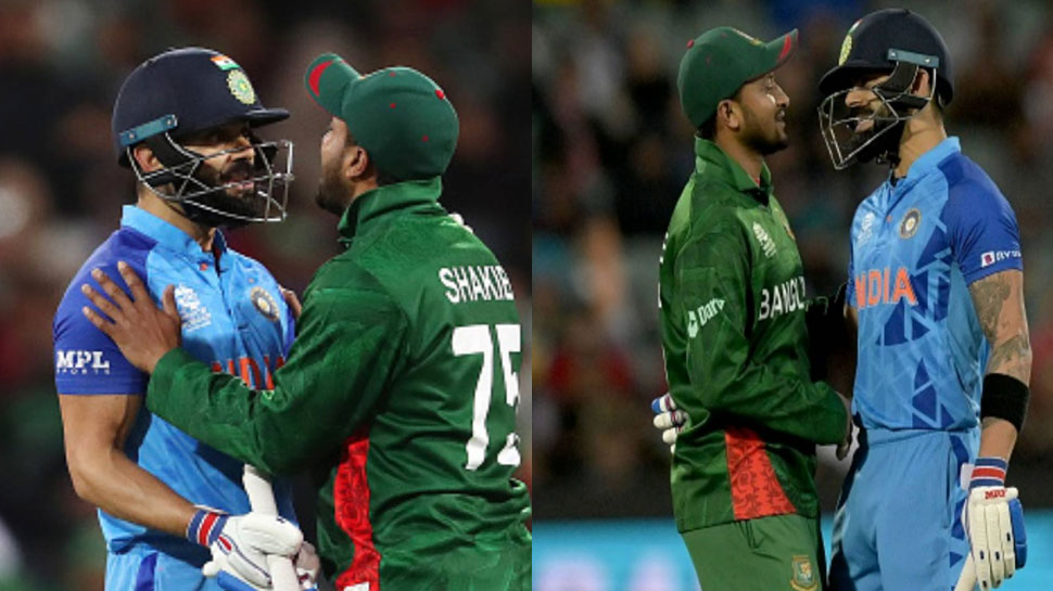 Virat Kohli Vs Shakib Al Hasan On No Ball Controversy Ind Vs Ban Match ...