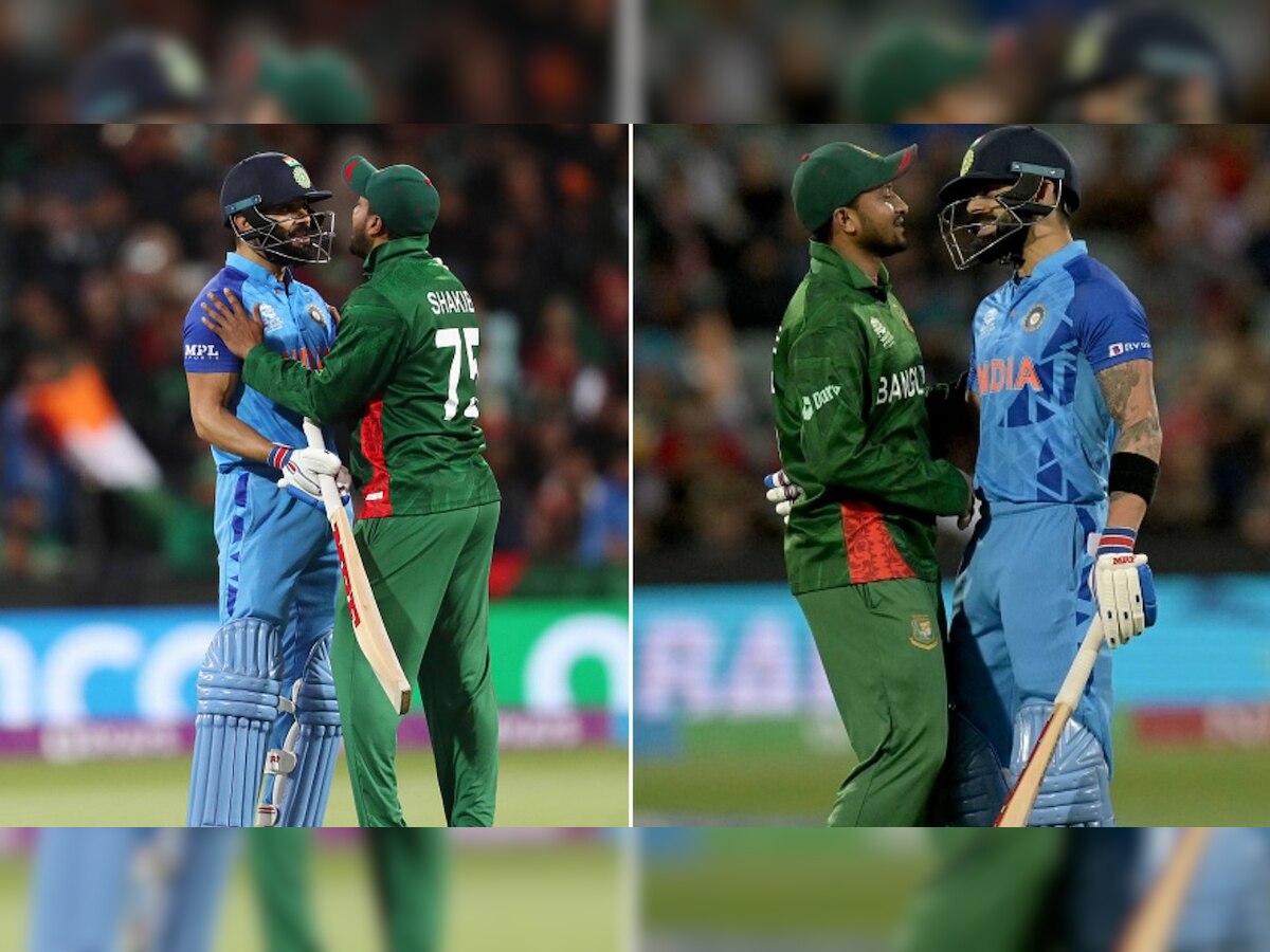 T20 World Cup: 'बहानेबाज' शाकिब पर भड़के सहवाग, अब कोहली का नाम लेकर बांग्लादेशी कप्तान को दे डाली ये सीख