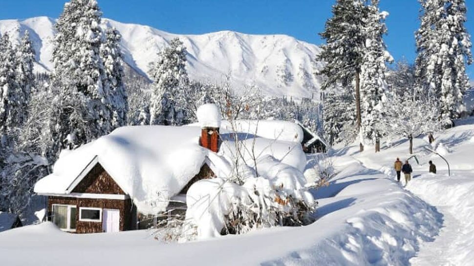 Winter Tourism Destinations in India Snowfall Tawang Gulmarg Auli ...