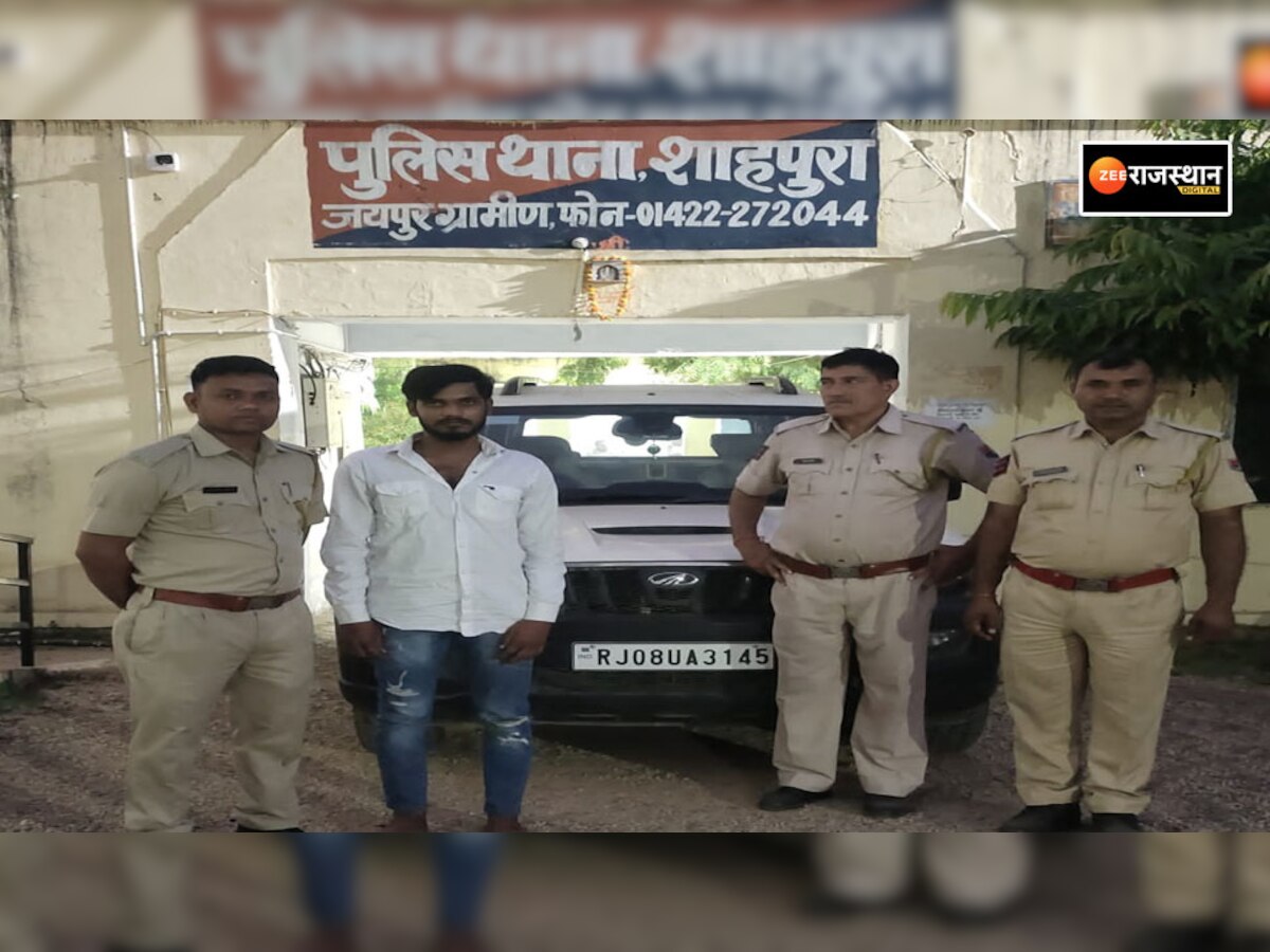 Kotputli: स्कॉर्पियो लूट मामले में पुलिस ने 1 आरोपी को पकड़ा, अन्य की तलाश जारी, कार बरामद