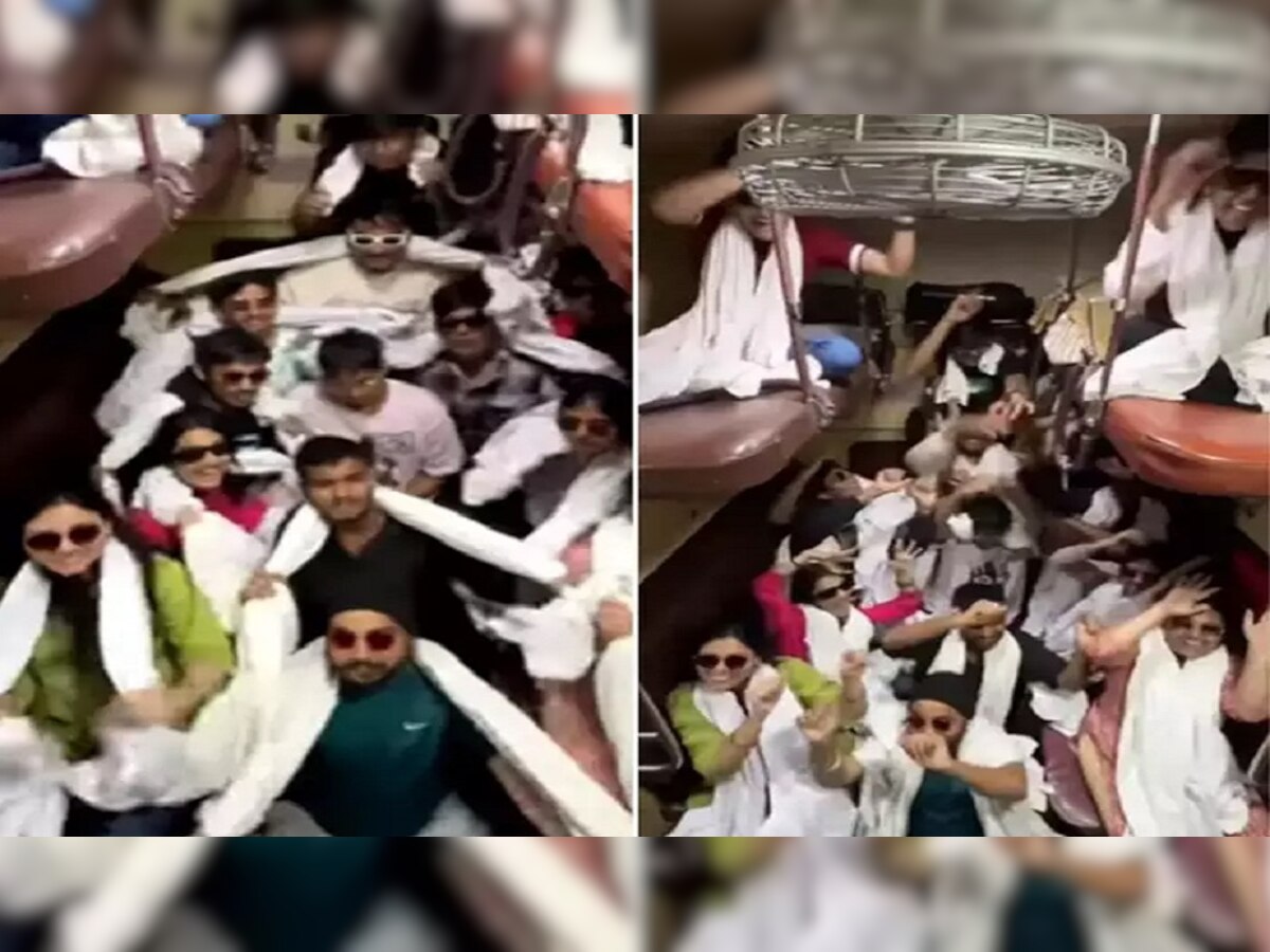 Viral Video: आरती कुंज बिहारी की...धुन पर दिखाए जबरदस्त डांस स्टेप्स, ट्रेन में झूम उठे यात्री