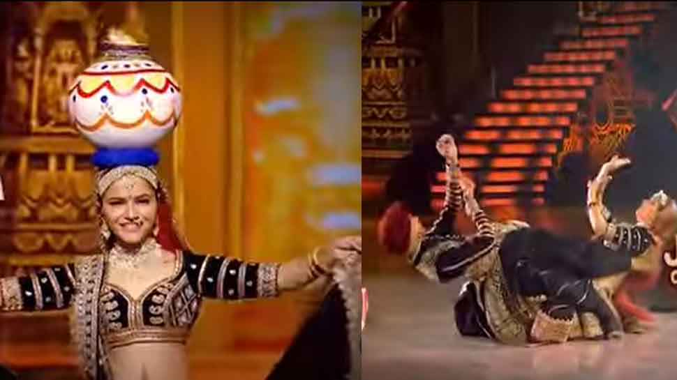 Rubina Dilaik Jhalak Dikhhlaa Jaa: सिर पर जलता हुआ मटका, पांव के नीचे नुकीली कील...फिर भी खूब नाचीं टीवी की छोटी बहू