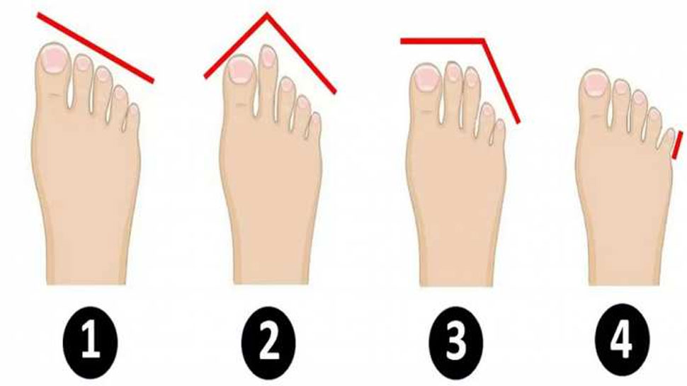 samudrik shastra different types foot fingers size shape palmistry  astrology | Foot Fingers: पैर की अंगुलियों से जानें अपना भाग्य, मिलेगा पैसा  या करना होगा संघर्ष | Hindi News,