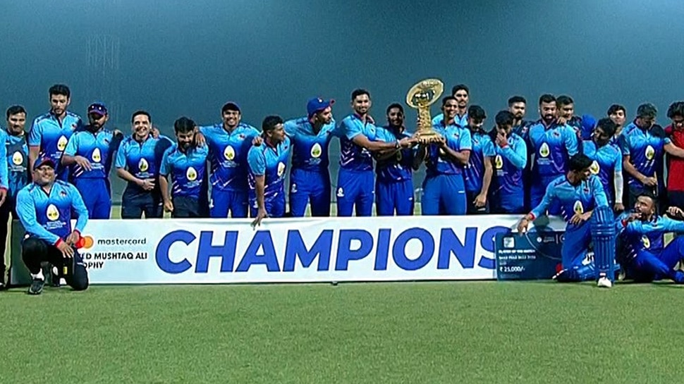 Mumbai Beat Himachal Pradesh By 3 Wickets To Win Syed Mushtaq Ali T20 ...