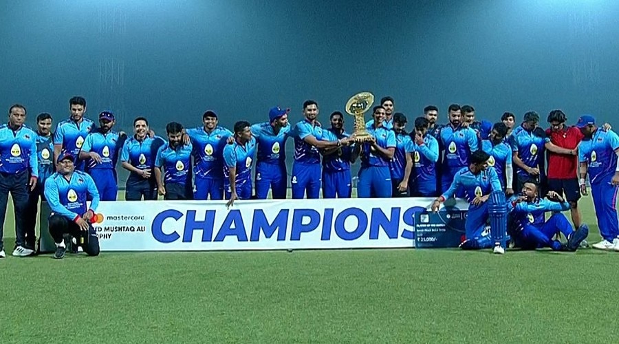 Syed Mushtaq Ali T20 trophy: सरफराज के दम पर पहली बार चैम्पियन बनी मुंबई, आखिरी ओवर के रोमांच में हिमाचल को हराया