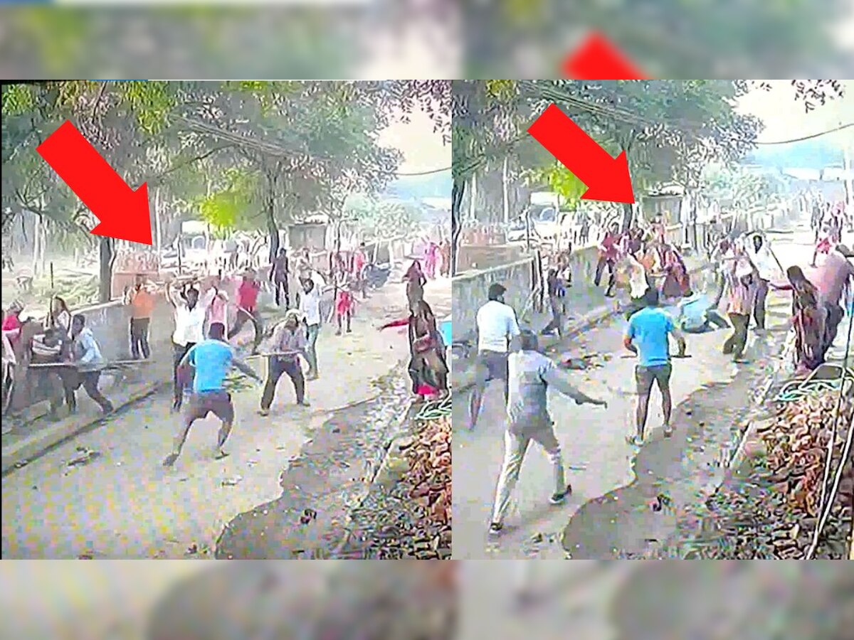 Jhansi: नगर निकाय चुनाव पहले कूड़ा उठाने को लेकर हुआ खूनी संघर्ष, वारदात CCTV में कैद