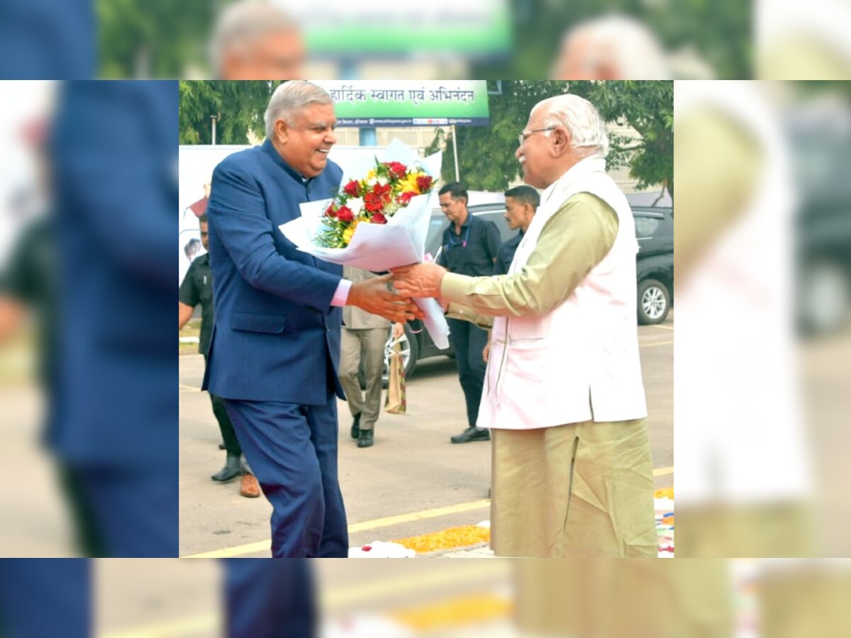 हरियाणा में Jagdeep Dhankhar का हुआ भव्य स्वागत, चौधरी छोटूराम को दिया उपराष्ट्रपति बनने का श्रेय