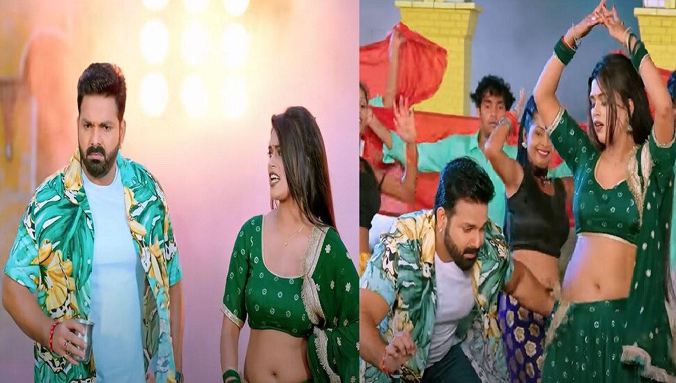 Pawan Singh Anupama Yadav Dimpal Singh Bhojpuri Song Hari Hari Odhani Views Cross 10 Million 