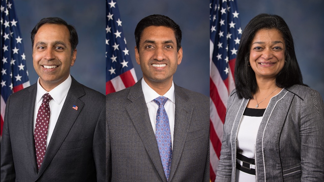 US Elections 2022 Ro Khanna Shri Thanedar Pramila Jayapal Indian ...