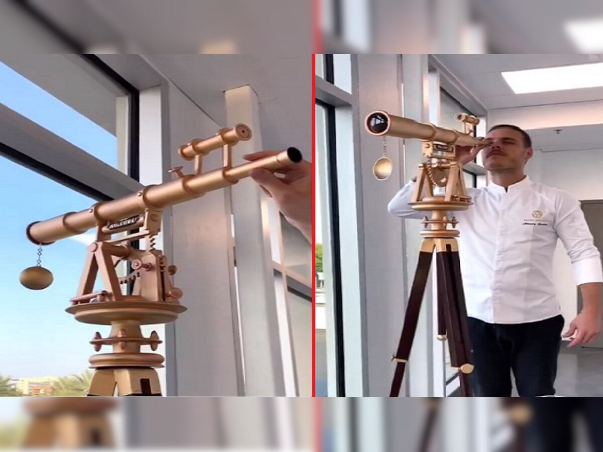 Chocolate Telescope: इस शख्स ने चॉकलेट से बना दिया टेलीस्कोप, अनोखे तरीके से करता है काम