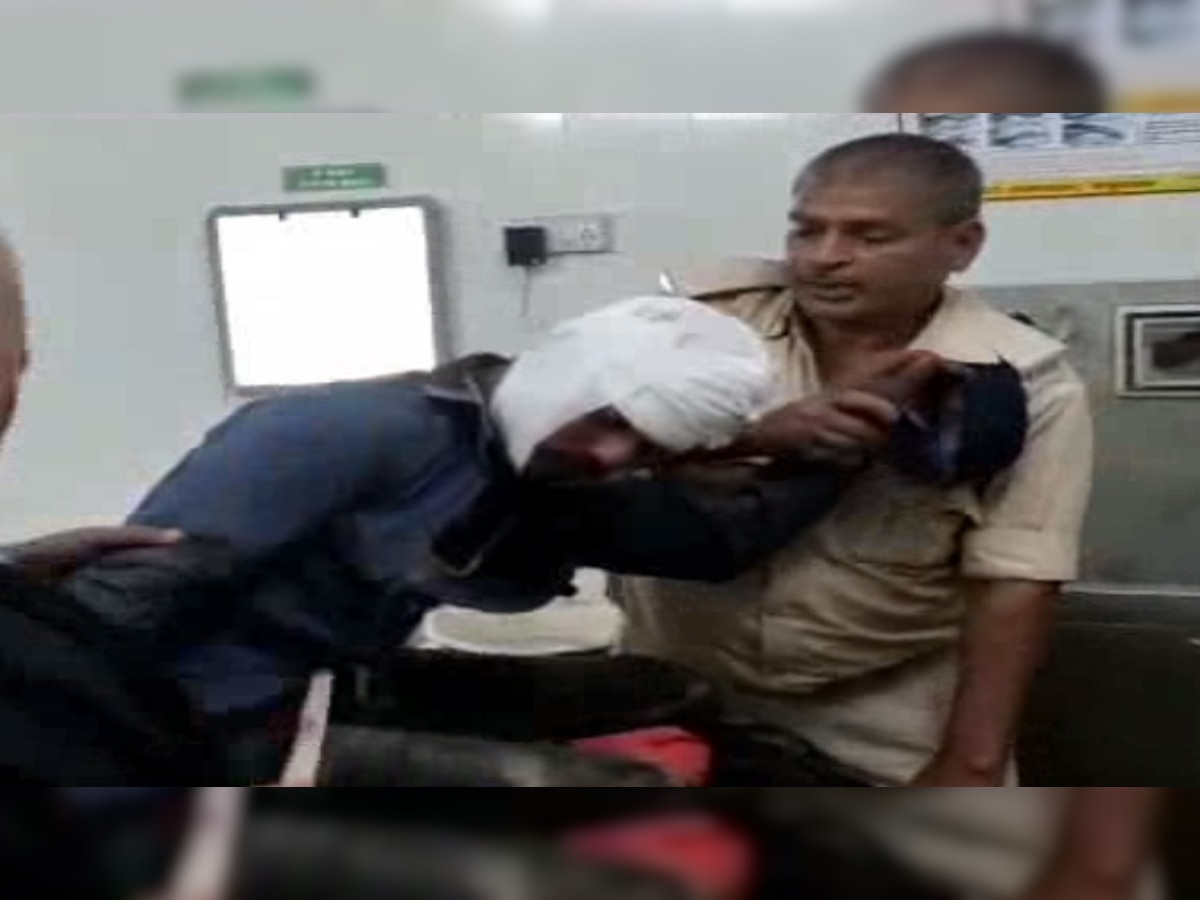 बेगूसराय में शराब के नशे में युवक ने किया जमकर हंगामा, पुलिस के साथ की मारपीट