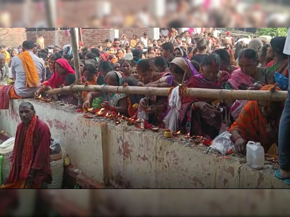 बक्सर के ऐतिहासिक पंचकोशी यात्रा शुरू, पहले पड़ाव में अहिल्या धाम पंहुचा श्रद्धालुओ का जत्था