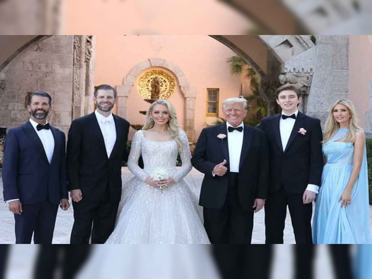 Donald Trump की बेटी टिफनी ट्रंप ने की ब्वॉयफ्रेंड माइकल बौलोस से की शादी, सामने आई तस्वीरें 