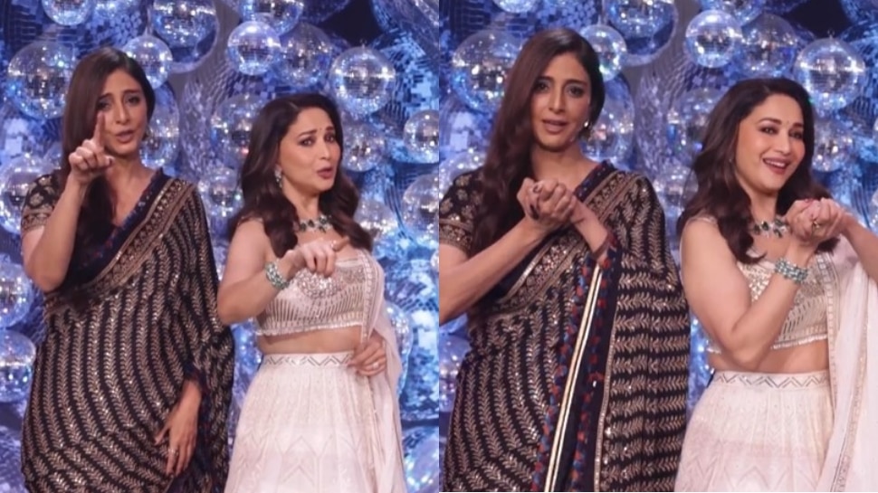 Video: इस एक्ट्रेस के साथ Madhuri Dixit ने डांस स्टेज किया शेयर, एक्सप्रेशंस देख कहेंगे- वाह भाई वाह...