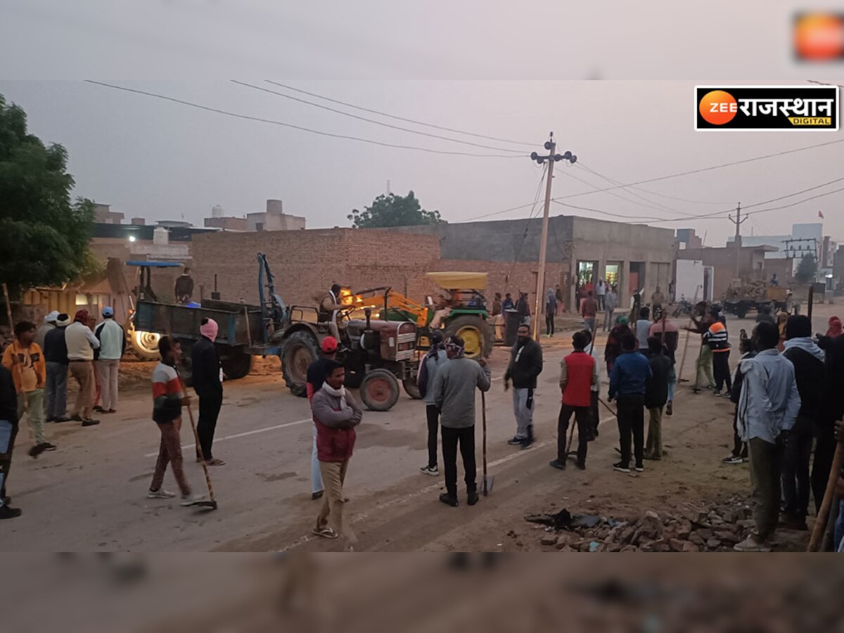 अनूपगढ़: प्रेमनगर में अलसुबह चला पीला पंजा, पालिका ने अतिक्रमण तोड़कर सामान किया जब्त