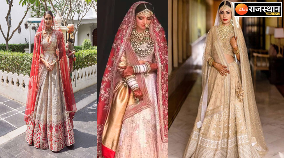 सिंपल लहंगा डिजाइन जो हर लड़की को आएंगे पसंद (See Pics) - best sabyasachi  bridal lehenga collection for winter season-mobile