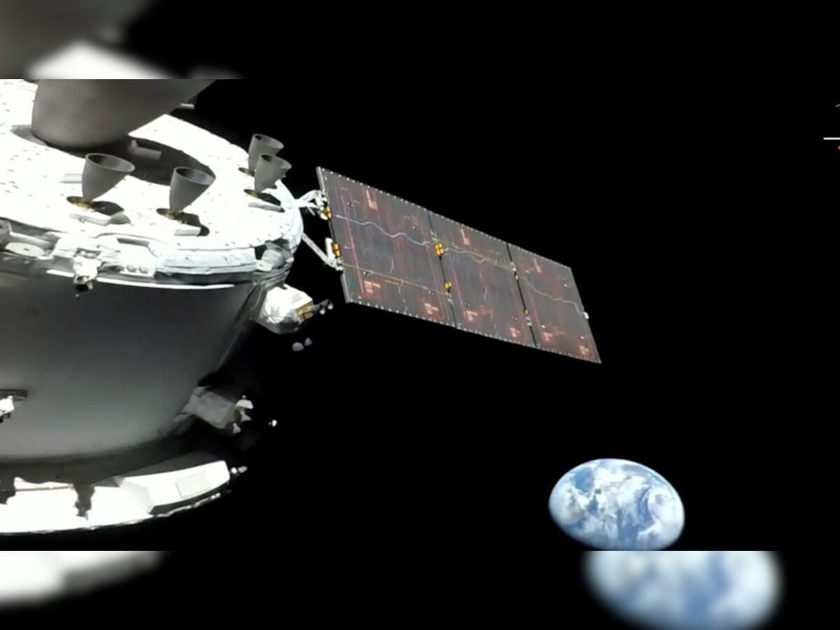NASA Moon Mission 2022: धरती से 58 हजार मील दूर से कैसी दिखती है पृथ्वी? NASA के मिशन मून ने भेजी ये मनोहारी तस्वीर