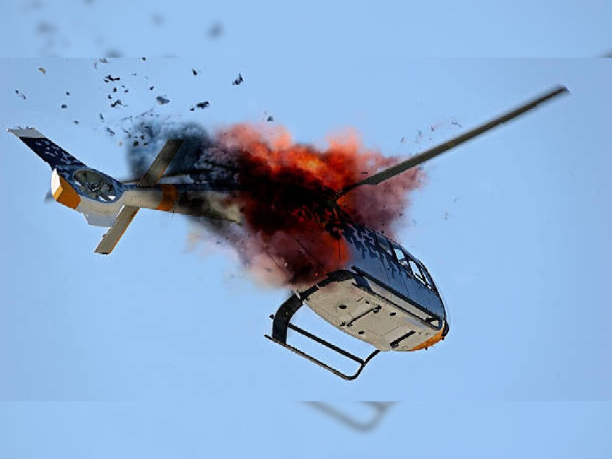 Helicopter Crash: ପୁଣି ଥରେ ଖସି ପଡ଼ିଲା ହେଲିକପ୍ଟର, ୫ ମୃତ