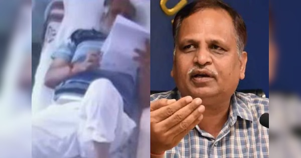 Satyendar Jain Massage Video Delhi Minister Seen Getting Vvip Treatment