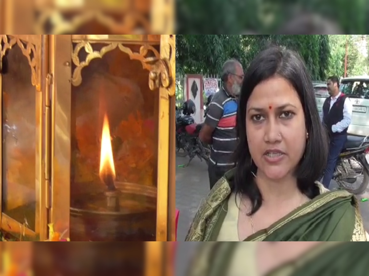 धनबादः खाटू धाम अखंड ज्योत यात्रा के स्वागत में जुटी भाजपा नेत्री रागिनी सिंह