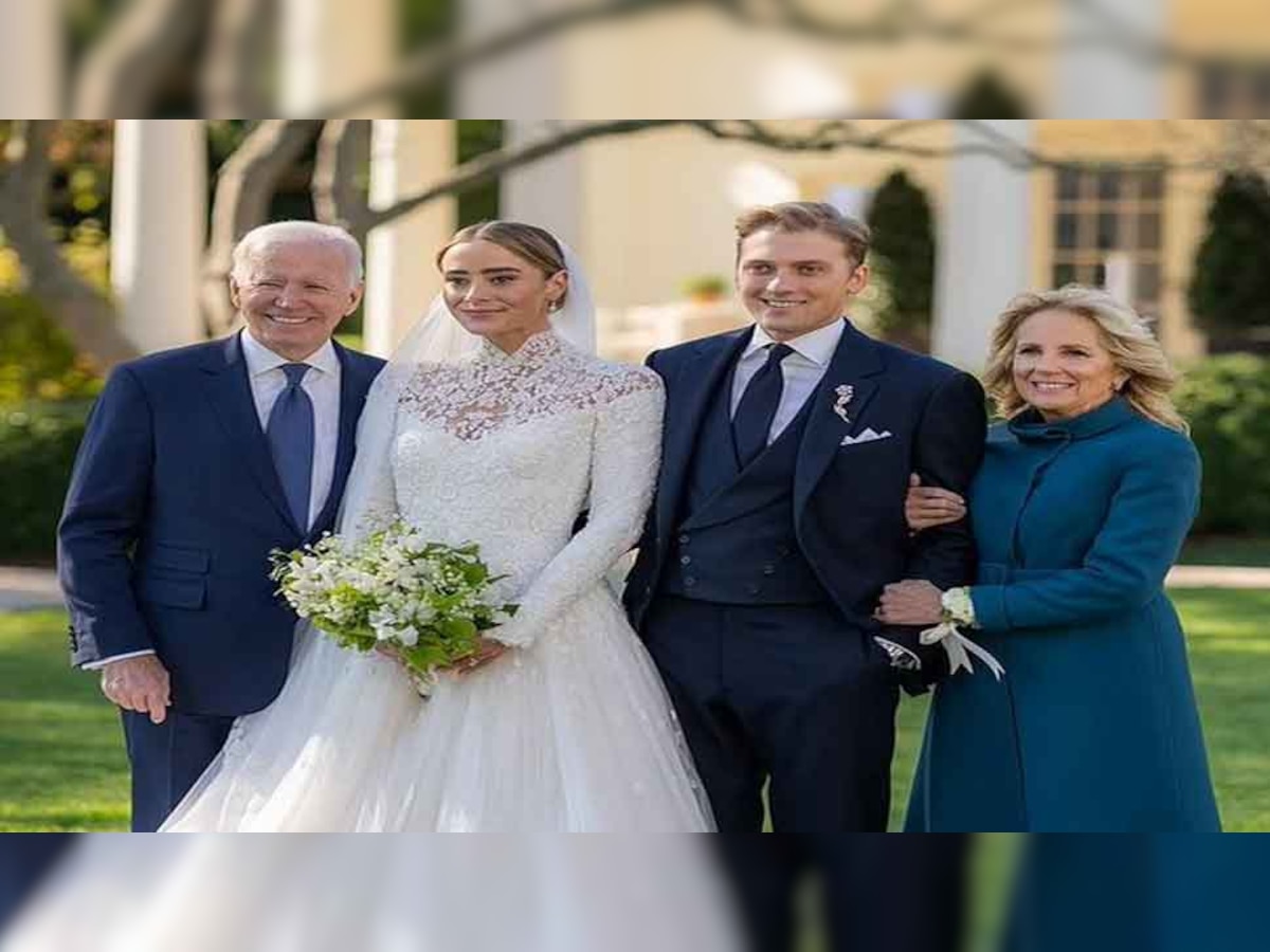 White House Wedding: विवाह के बंधन में बंधी राष्ट्रपति जो बाइडेन की पोती, व्हाइट हाउस के इतिहास में 19वीं शादी
