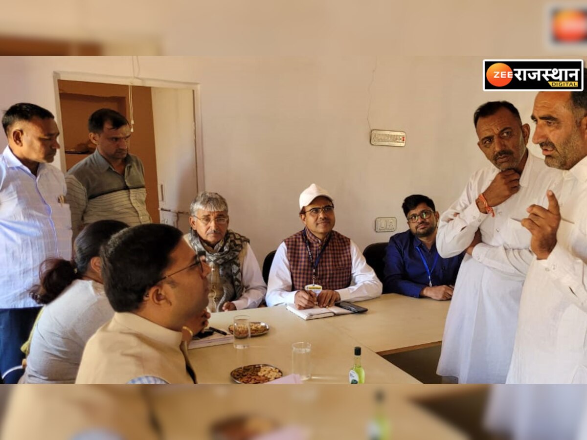 Nokha: जिला कलेक्टर कलाल ने सुनी ग्रामीणों की समस्या, दिए जरूरी दिशा निर्देश