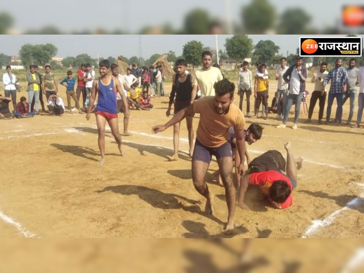 Kishangarh Bas: पाटन अहीर की टीम ने कबड्डी में मारी बाजी, भगाना रही दूसरे स्थान पर