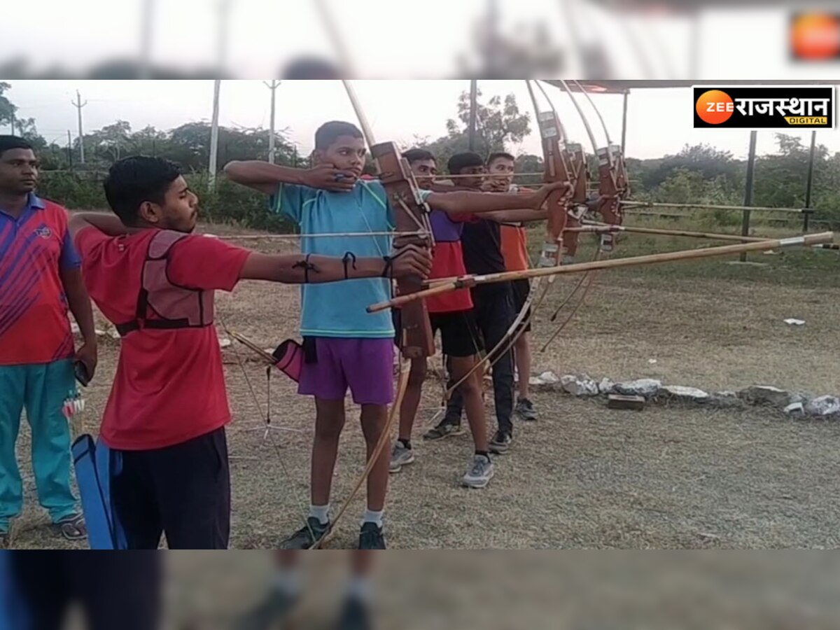  Dungarpur: आदिवासी इलाके में खेल प्रतिभाओं को तराशने में जुटे नेशनल तीरंदाज श्यामसुंदर