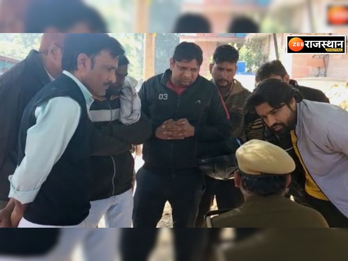 खैरथल की मुरली कॉलोनी में रहने वाले युवक की सड़क हादसे में हुई मौत, दूसरा साथी घायल