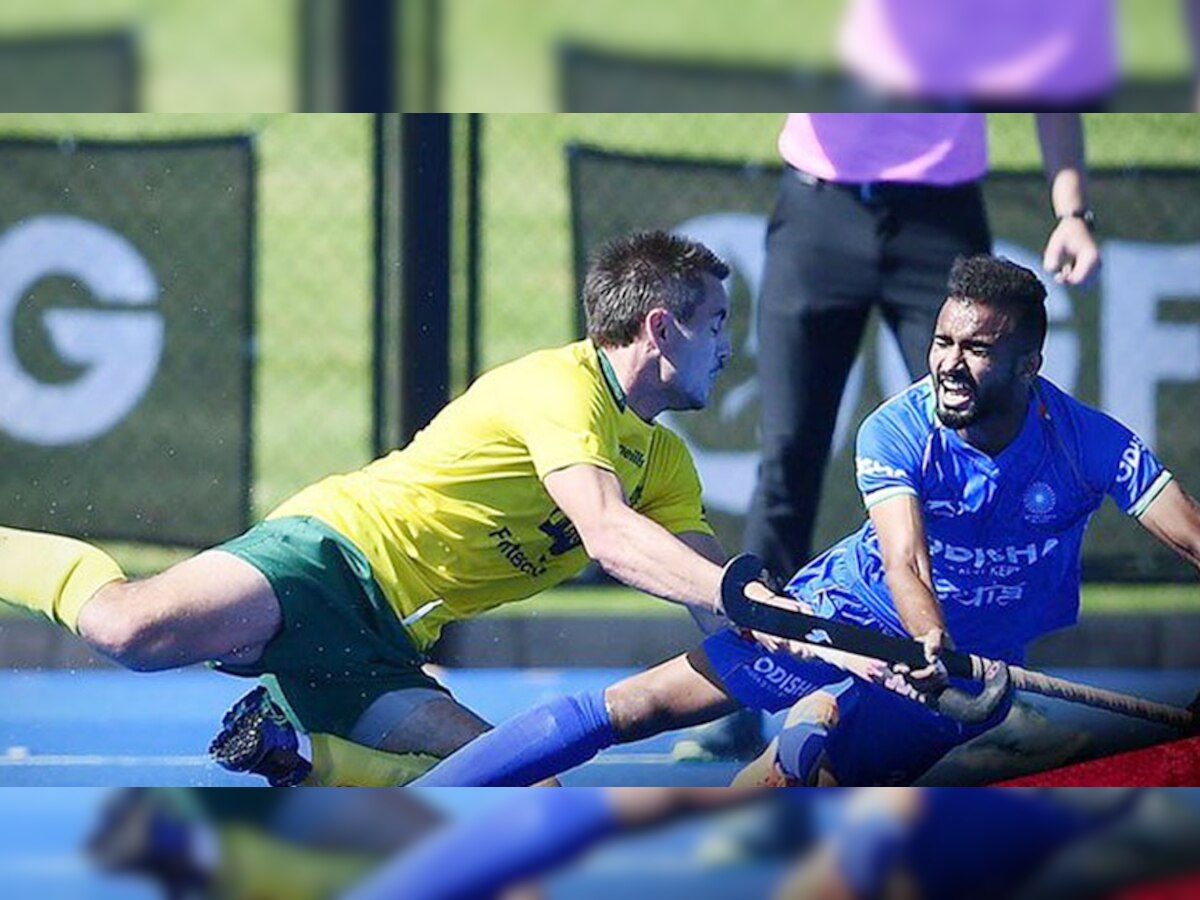 AUS vs IND Hockey (Twitter)