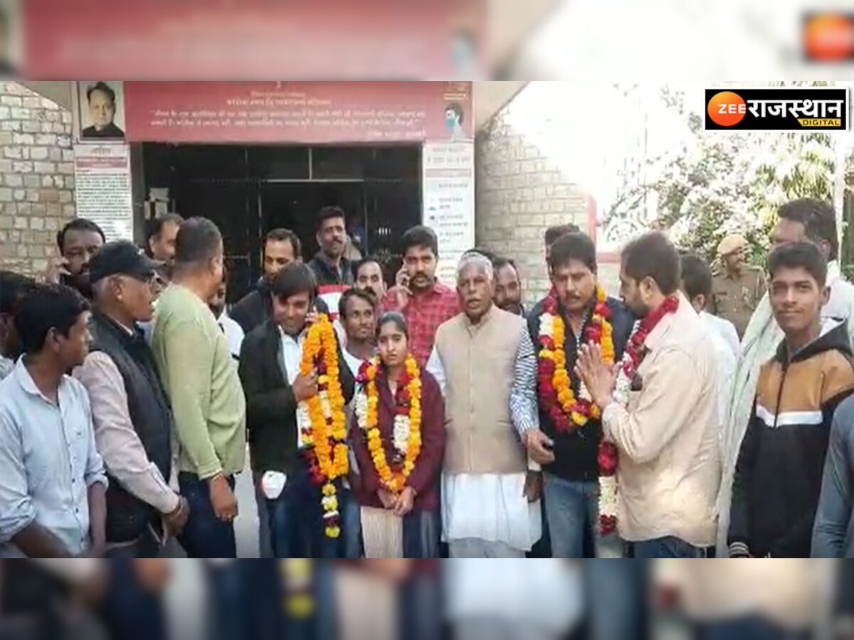 Chittorgarh News : कांग्रेस की रविना 211 मतों से जीतकर पार्षद निर्वाचित, कांग्रेस खेमे में खुशी