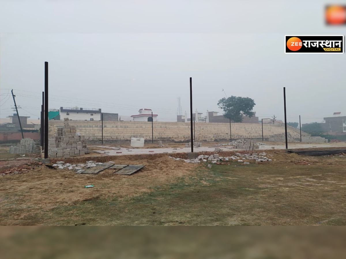 Suratgarh News, Sriganganagar: जैतसर पर बास्केटबॉल और वॉलीबाल कोर्ट हो रहा तैयार, ग्रामीणों को होगा फायदा