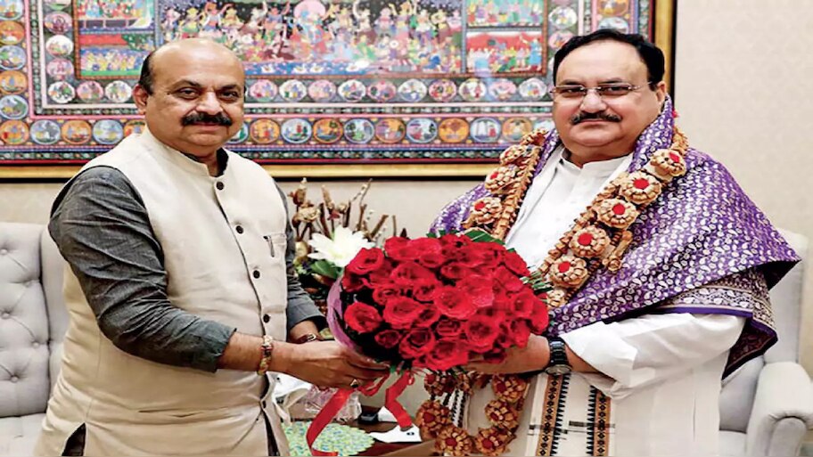 कर्नाटक के सीएम बोम्मई का कल दिल्ली दौरा: जेपी नड्डा से करेंगे मुलाक़ात