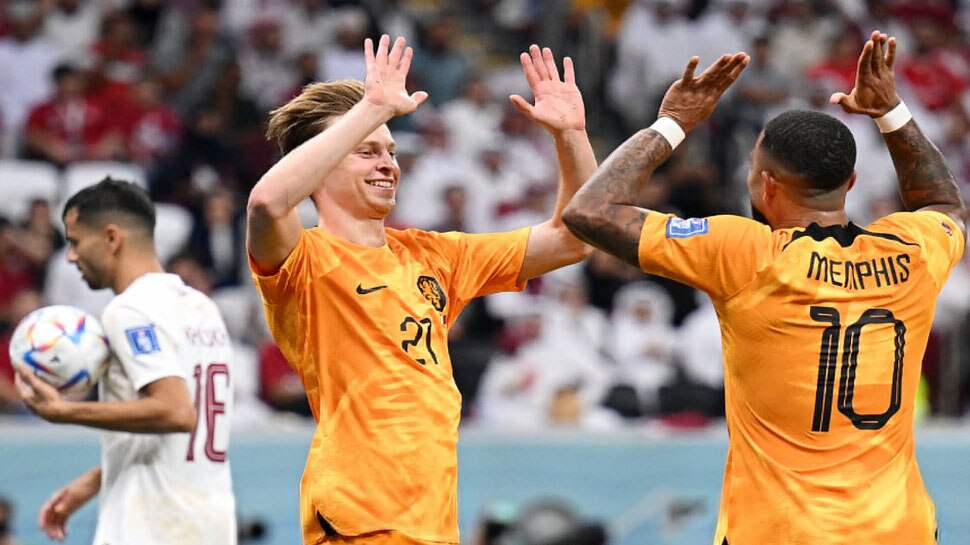 Netherlands vs Qatar: जीत के साथ अगले राउंड में पहुंची नीदरलैंड्स टीम, कतर के नाम दर्ज हुआ शर्मनाक रिकॉर्ड