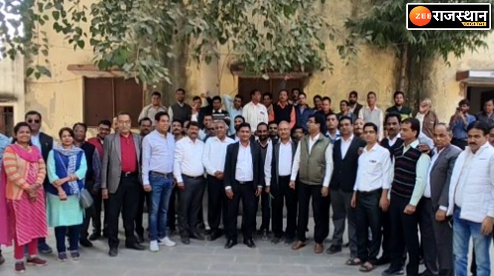 प्रदेशस्तरीय आव्हान पर न्यायिक कर्मचारियों ने की एक दिवसीय हड़ताल,इस मामले को लेकर निष्पक्ष जांच की मांग