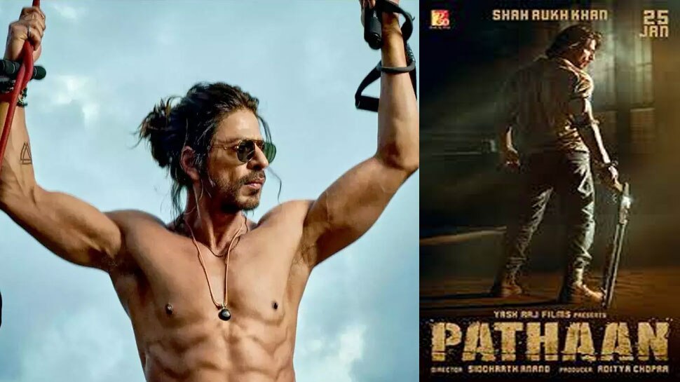 Shah Rukh Khan ने शेयर किया Pathaan का नया पोस्टर, हॉट लुक देख फैन्स के दिलों में उठा तूफान