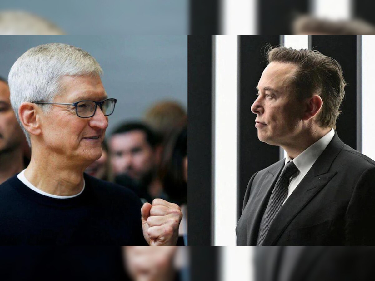 बवाल के बाद Elon Musk पहुंचे Apple के हेडक्वार्टर, Tim Cook से हुई ये बात; खुद Video किया Post