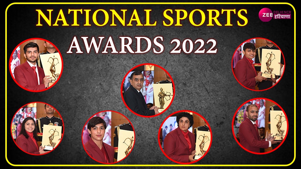 National Sports Awards 2022 seema poonia Amit Panghal Sakshi Kumari