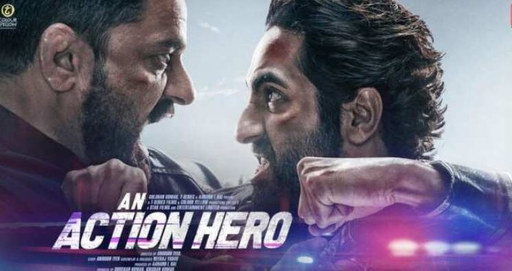 An Action Hero Review:  अंडरवर्ल्ड, मीडिया, पुलिस, ज्यूडीशियरी से लेकर एक्शन हीरो तक सब पर तंज कसती है फिल्म