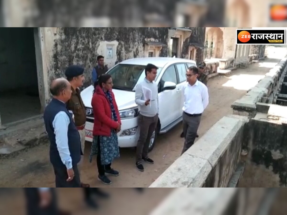 Jaipur News: दूदू दौरे पर पहुंचे कलेक्टर, छापरवाड़ा बांध-नहरों का किया औचक निरीक्षण