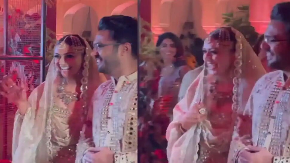 Hansika Motwani With Husband Sohail Kathuria Grand Bollywood Wedding Looks Stunning Gorgeous 